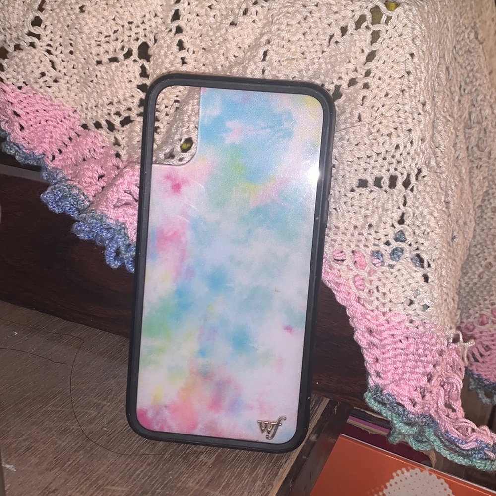 Wildflower Tie-Dye iPhone case X/XS